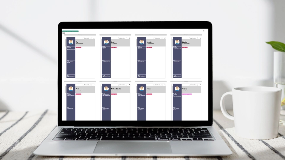 Qualipool válaszadók szervezése
